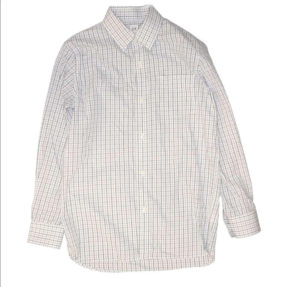 GAP kids Long Sleeve button‎ down shirt